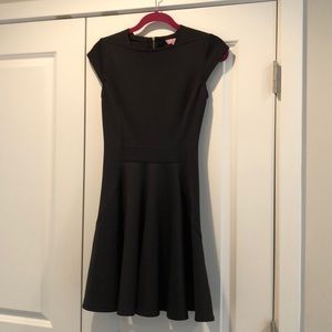 Ted baker black skater dress